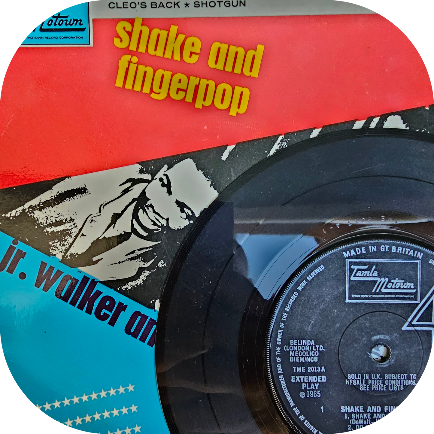 Jr Walker - Shake And Fingerpop E.P - Tamla Motown
