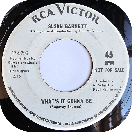 Susan Barrett - What's It Gonna Be - RCA DEMO