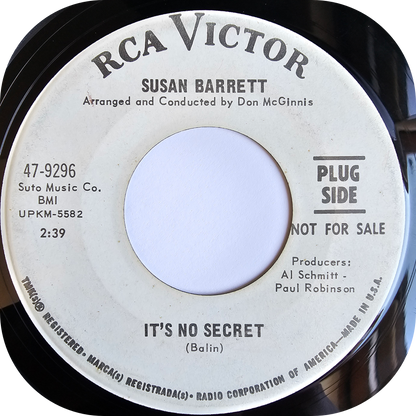 Susan Barrett - What's It Gonna Be - RCA DEMO