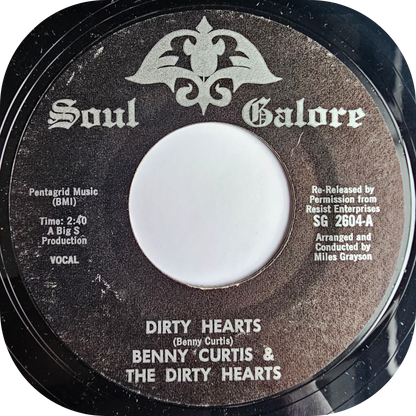 Benny Curtis - Dirty Hearts - Soul Galore