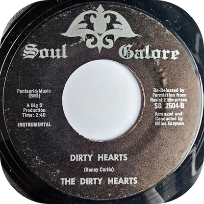 Benny Curtis - Dirty Hearts - Soul Galore