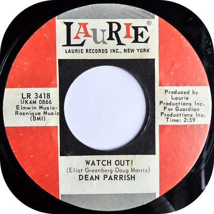 Dean Parrish - I'm On My Way - Laurie