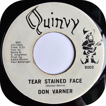 Don Varner - Tear Stained Face - Quinvy
