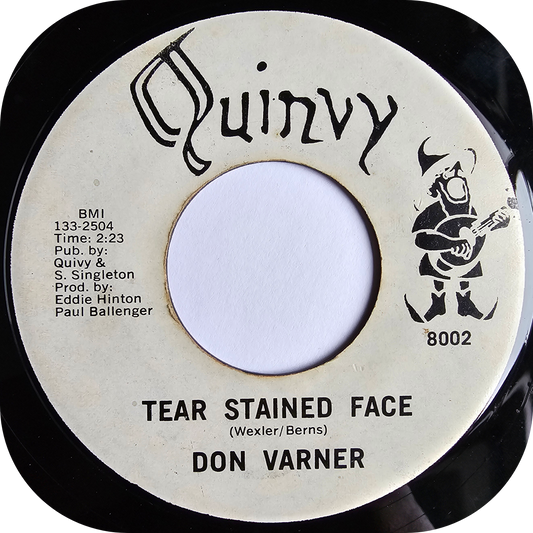 Don Varner - Tear Stained Face - Quinvy