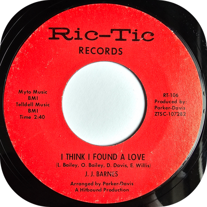 JJ Barnes - Please Let Me In - Ric Tic