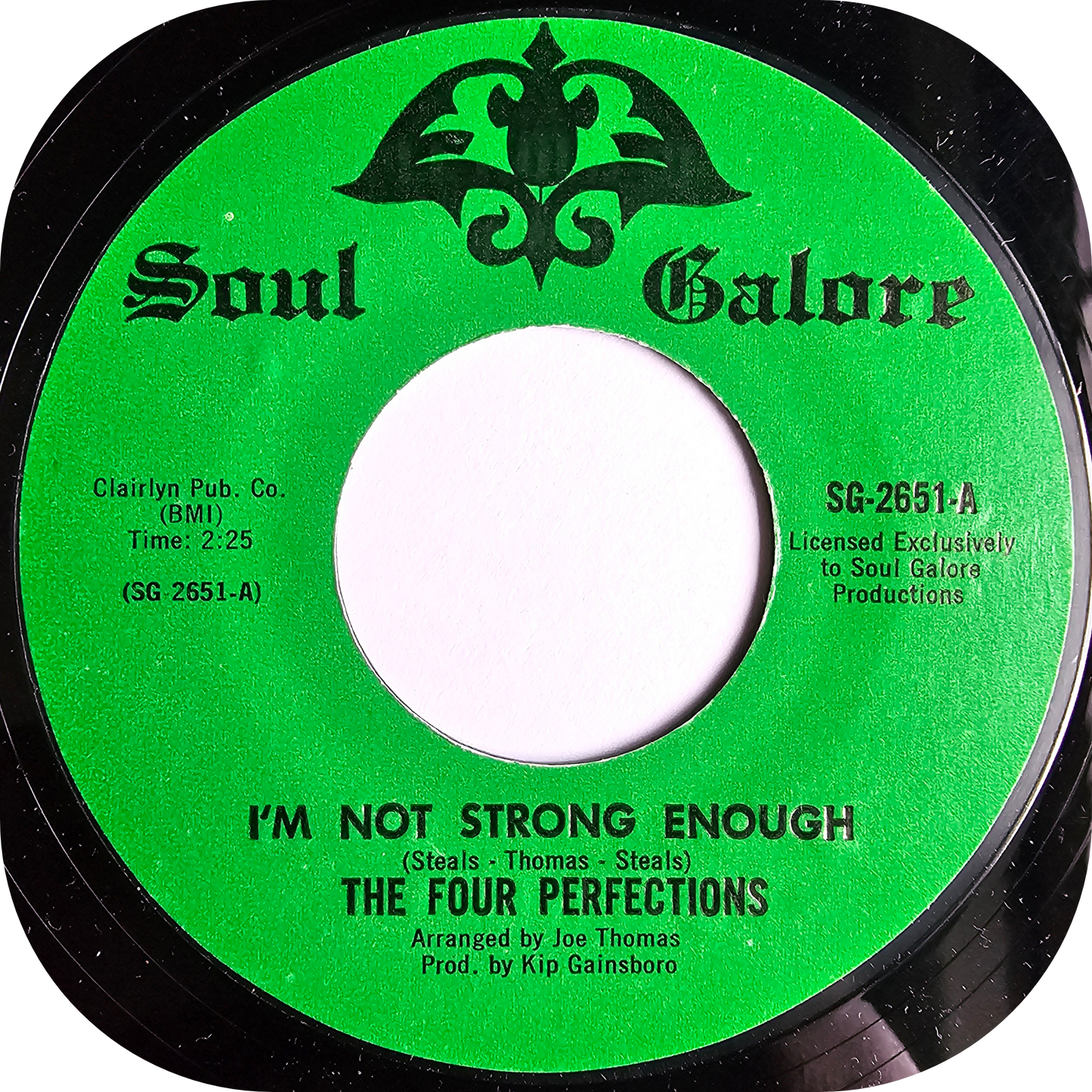 Four Perfections, The - I'm Not Strong Enough - Soul Galore