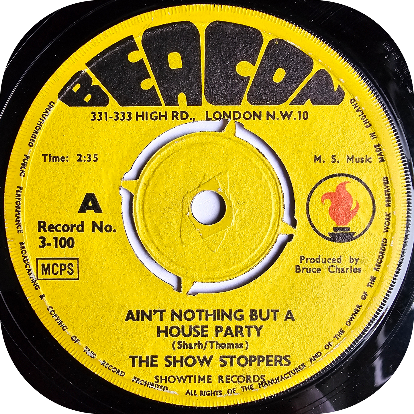 Show Stoppers, The - Ain't Nothing But A House Party - Beacon