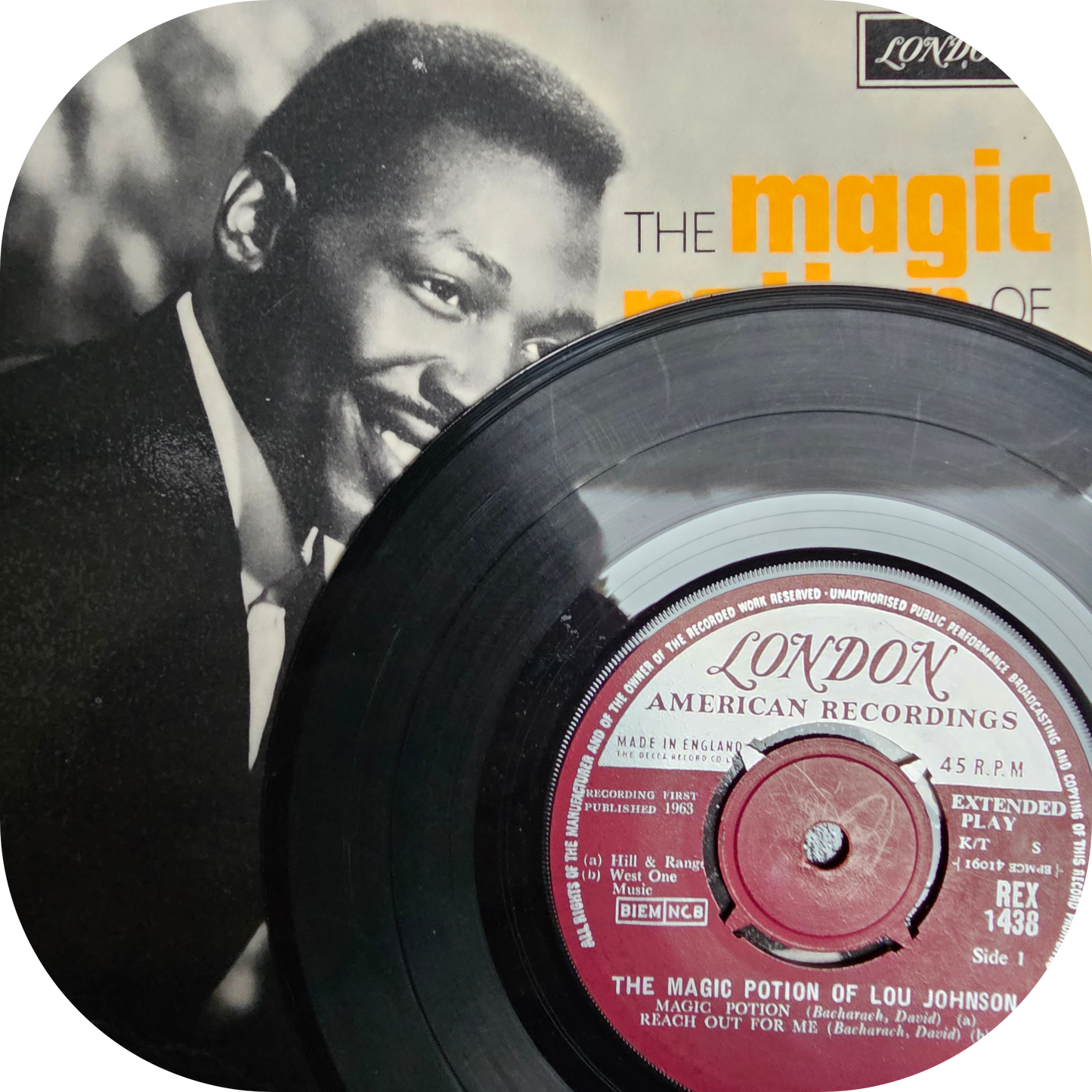 Lou Johnson - Magic Potion - London E.P