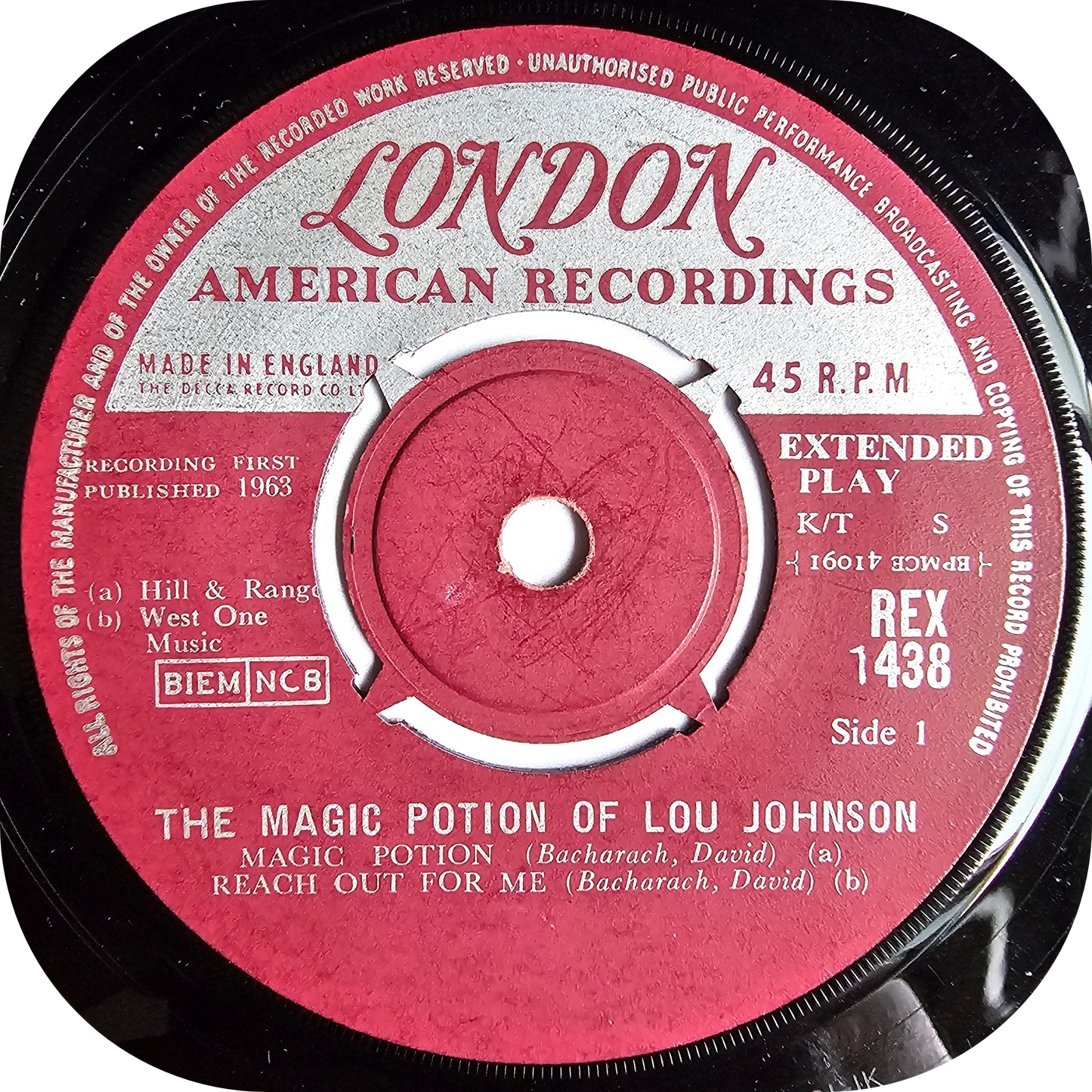 Lou Johnson - Magic Potion - London E.P