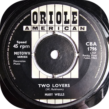 Mary Wells - Two Lovers - Oriole