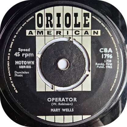 Mary Wells - Two Lovers - Oriole