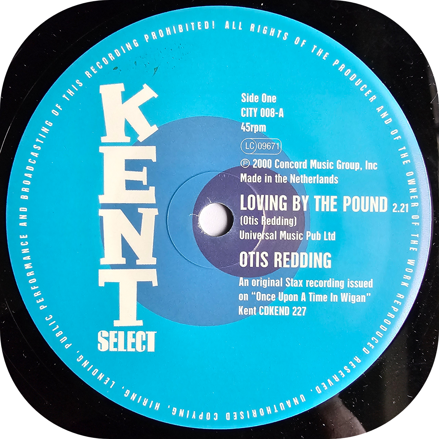 Otis Redding - Loving By The Pound - Kent