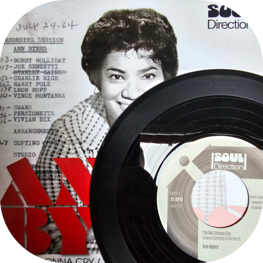 Ann Byers - I'm Not Gonna Cry - Soul Direction