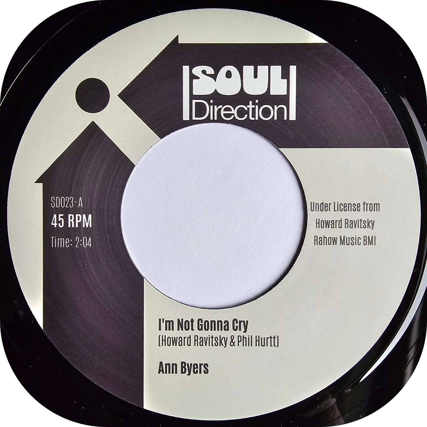 Ann Byers - I'm Not Gonna Cry - Soul Direction