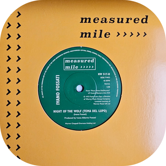 Ivano Fossati (Al Foster) - The Night Of The Wolf - Measured Mile