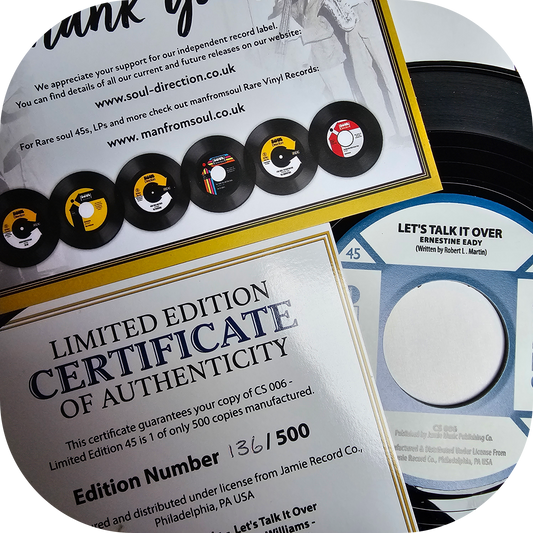 Ernestine Eady - Let's Talk It Over - Crates Of Soul