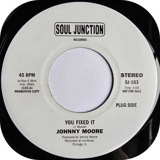 Johnny Moore - You Fixed It - Soul Junction DEMO