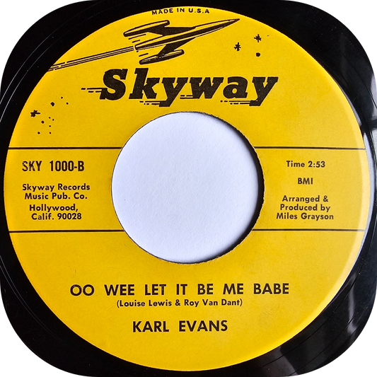 Karl Evans - Oo Wee Let It Be Me Babe - Skyway