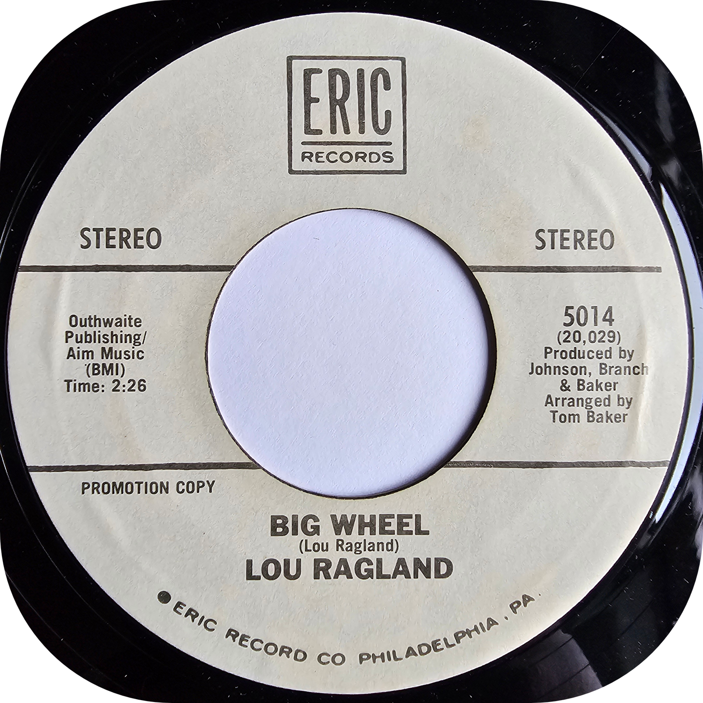 Lou Ragland - I Travel Alone - Eric DEMO