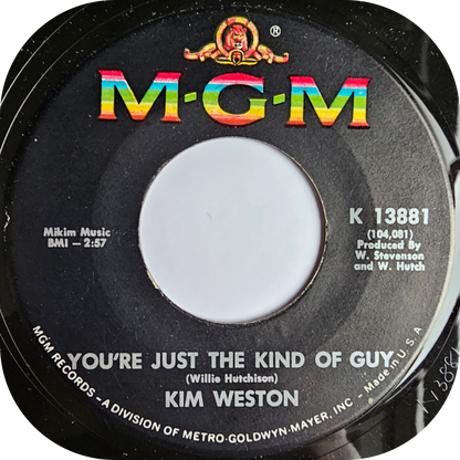 Kim Weston - You're Just The Kind Of Guy - MGM