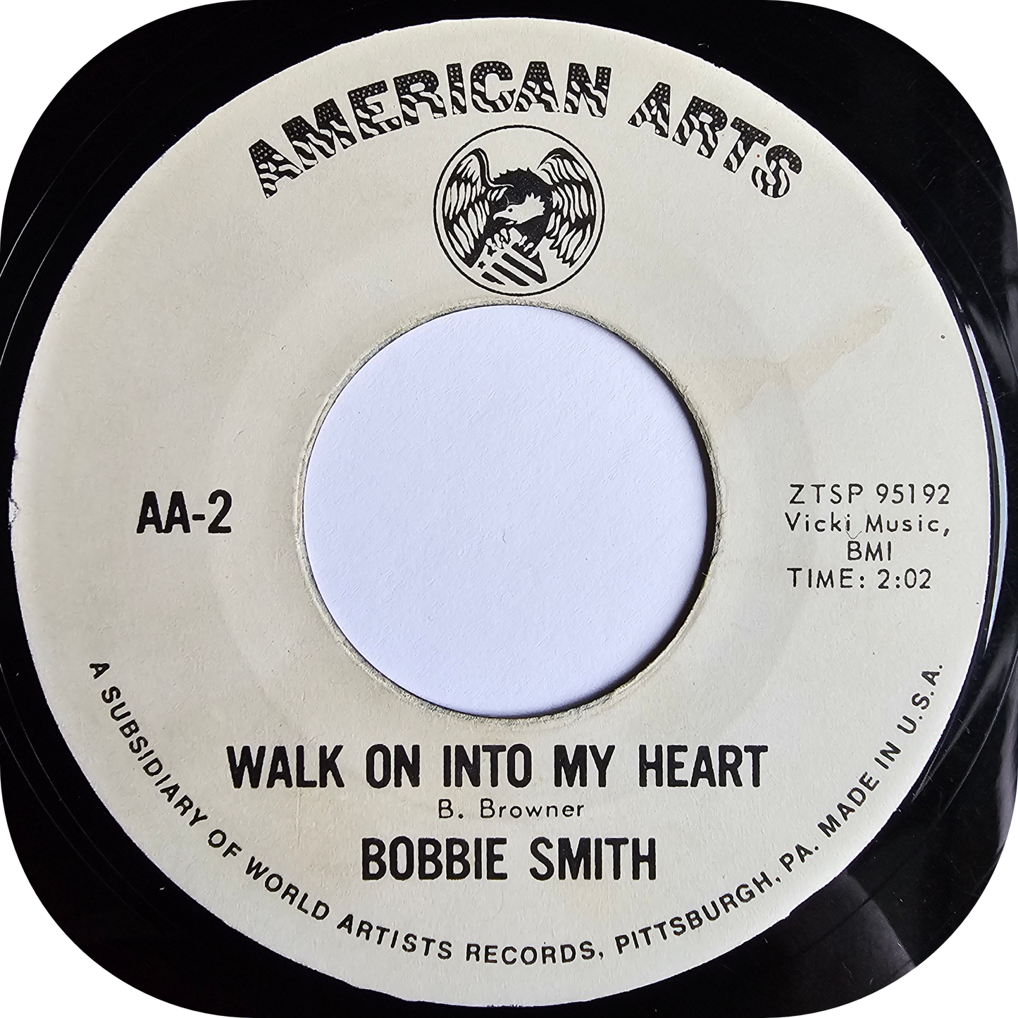 Bobbie Smith - Walk On Into My Heart - American Arts