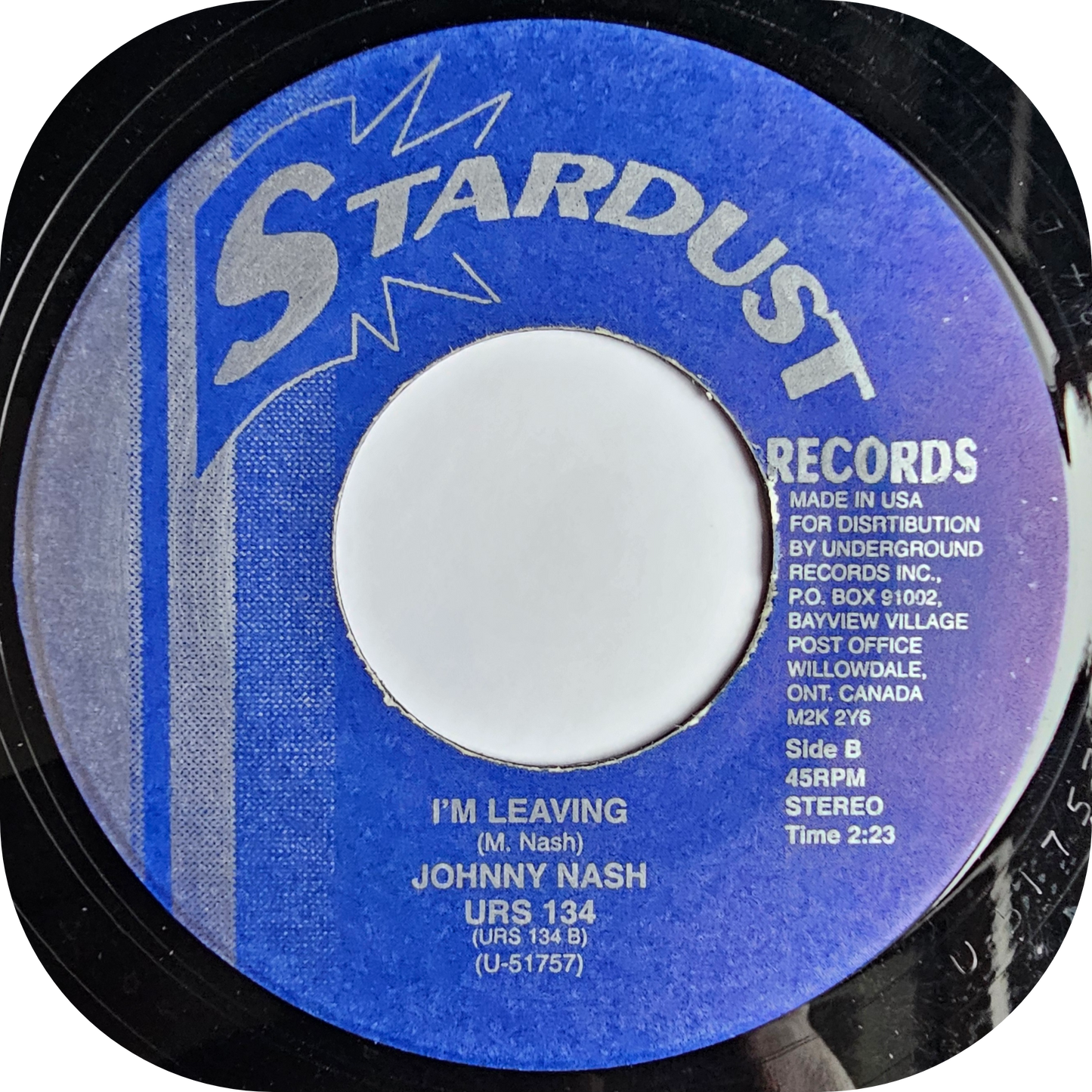 Kenny Carter - What's That On Your Finger - Stardust