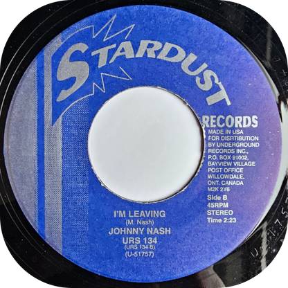 Kenny Carter - What's That On Your Finger - Stardust