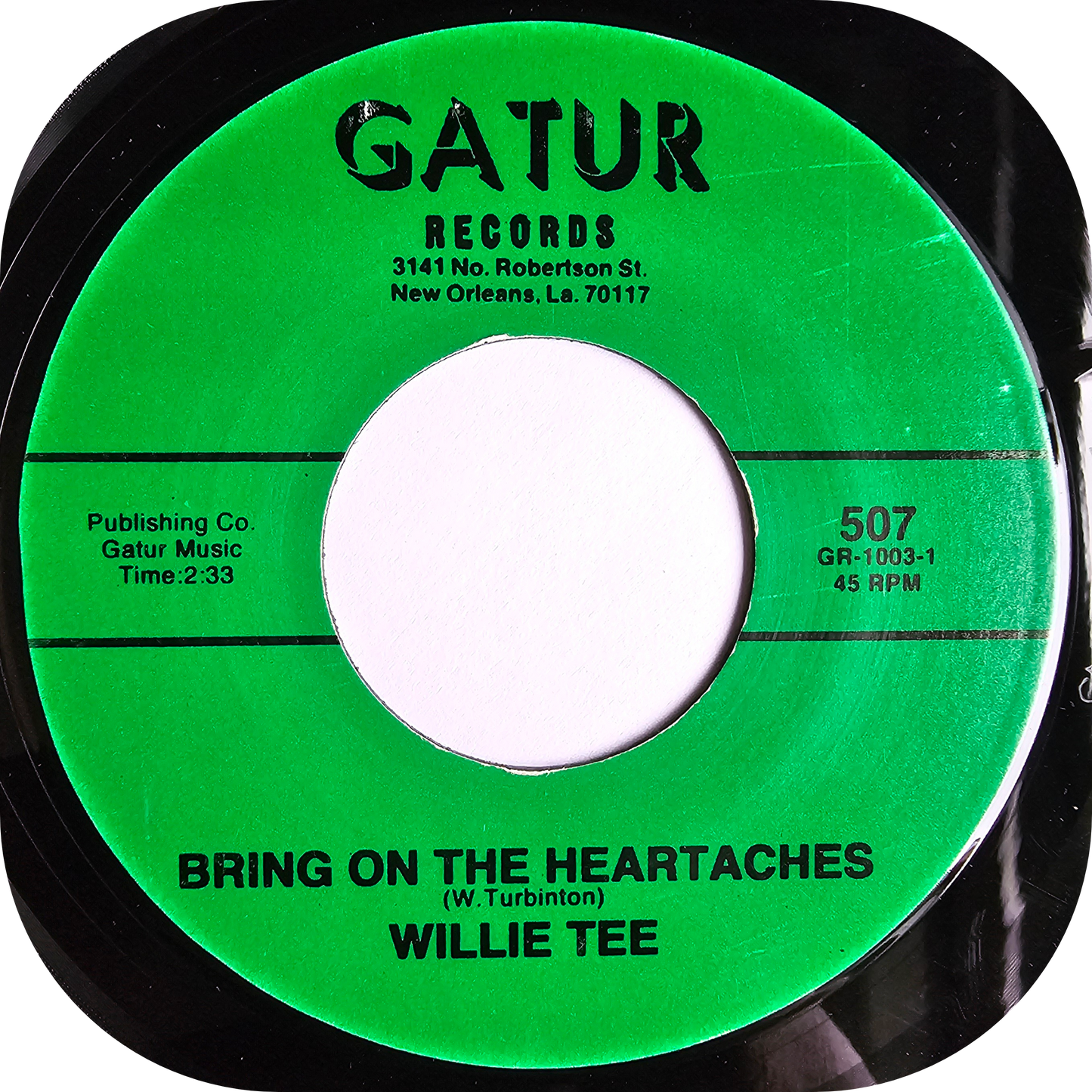 Willie Tee - Bring On The Heartaches - Gatur