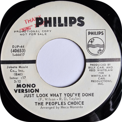 Peoples Choice, The - Just Look What You've Done - Philips DEMO