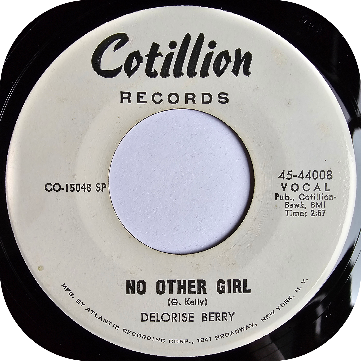 Delorise Berry - No Other Girl - Cotillion DEMO