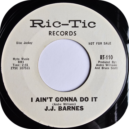 JJ Barnes - Real Humdinger - Ric Tic DEMO