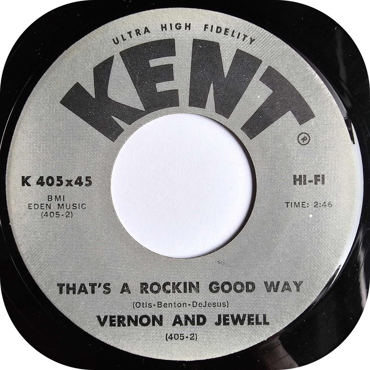 Vernon And Jewell - That's A Rockin Good Way - Kent