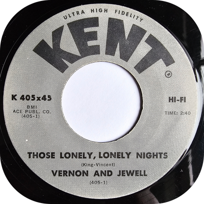 Vernon And Jewell - That's A Rockin Good Way - Kent
