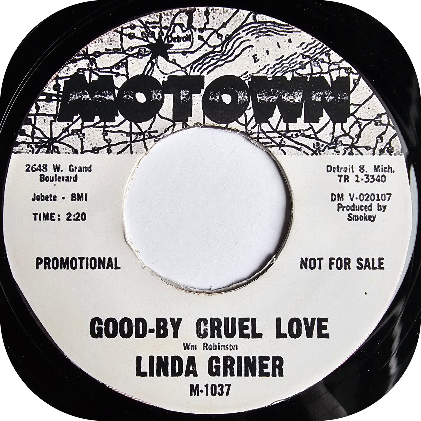 Linda Griner - Good-by Cruel Love - Motown