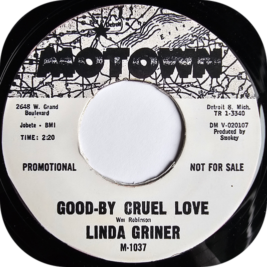 Linda Griner - Good-by Cruel Love - Motown