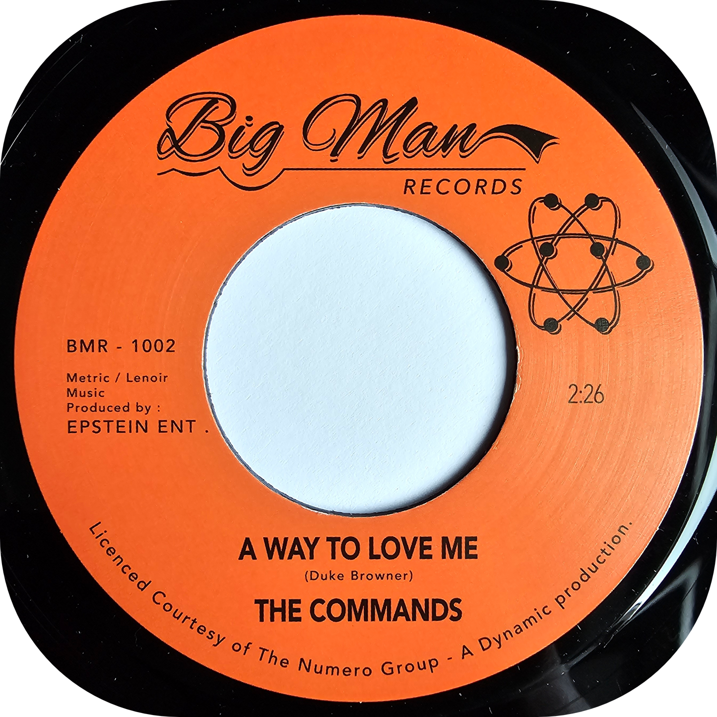 Commands, The - A Way To Love Me - Big Man