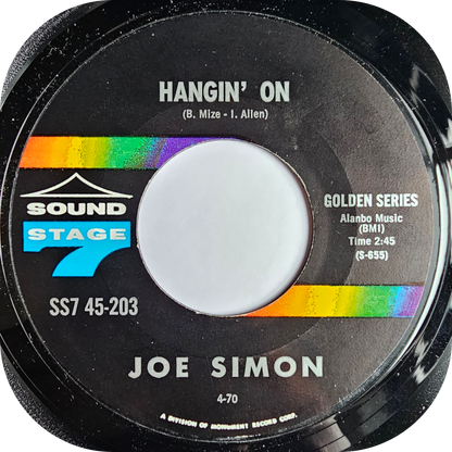 Joe Simon - Hangin' On - Sound Stage 7