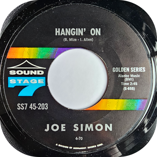Joe Simon - Hangin' On - Sound Stage 7
