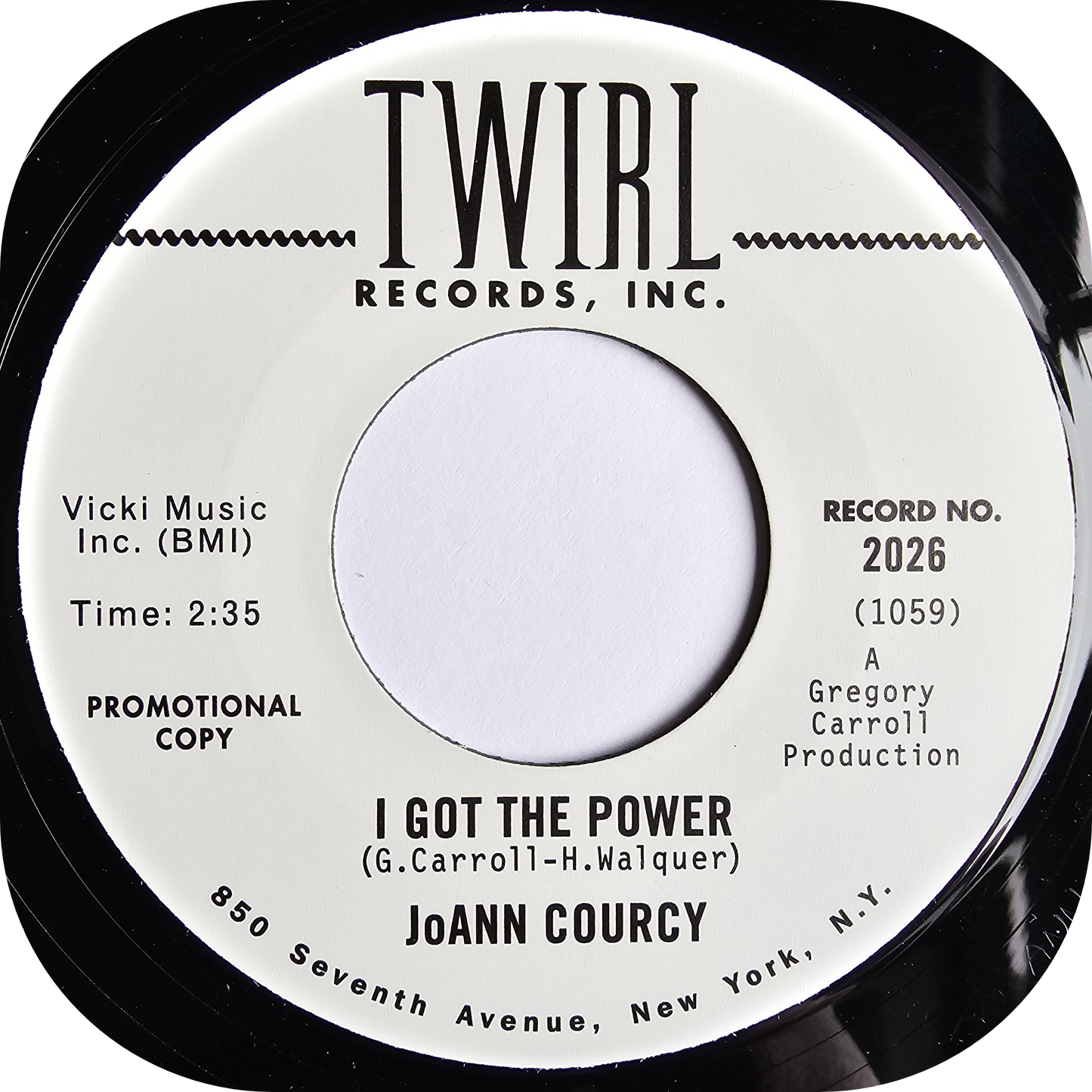 JoAnn Courcy - I Got The Power - Twirl