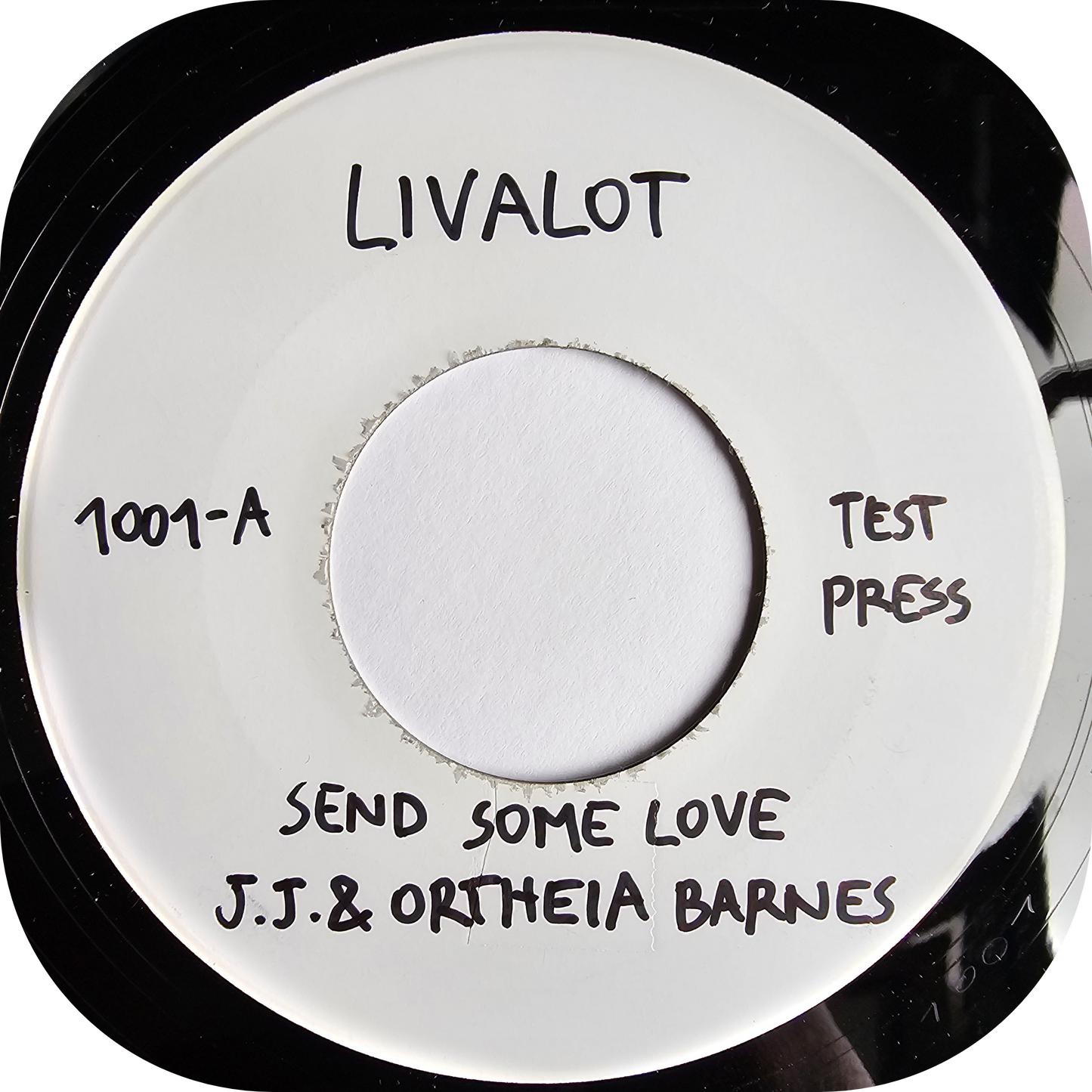 JJ & Ortheia Barnes - Send Some Love - Livalot TEST PRESS