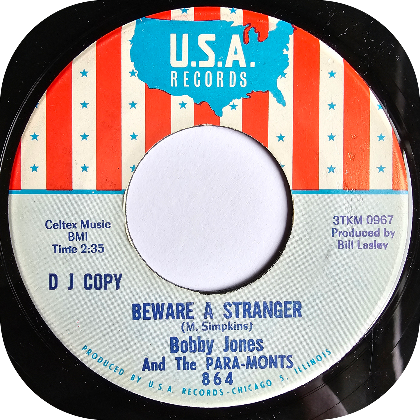Bobby Jones - Beware A Stranger - USA DEMO