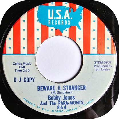 Bobby Jones - Beware A Stranger - USA DEMO