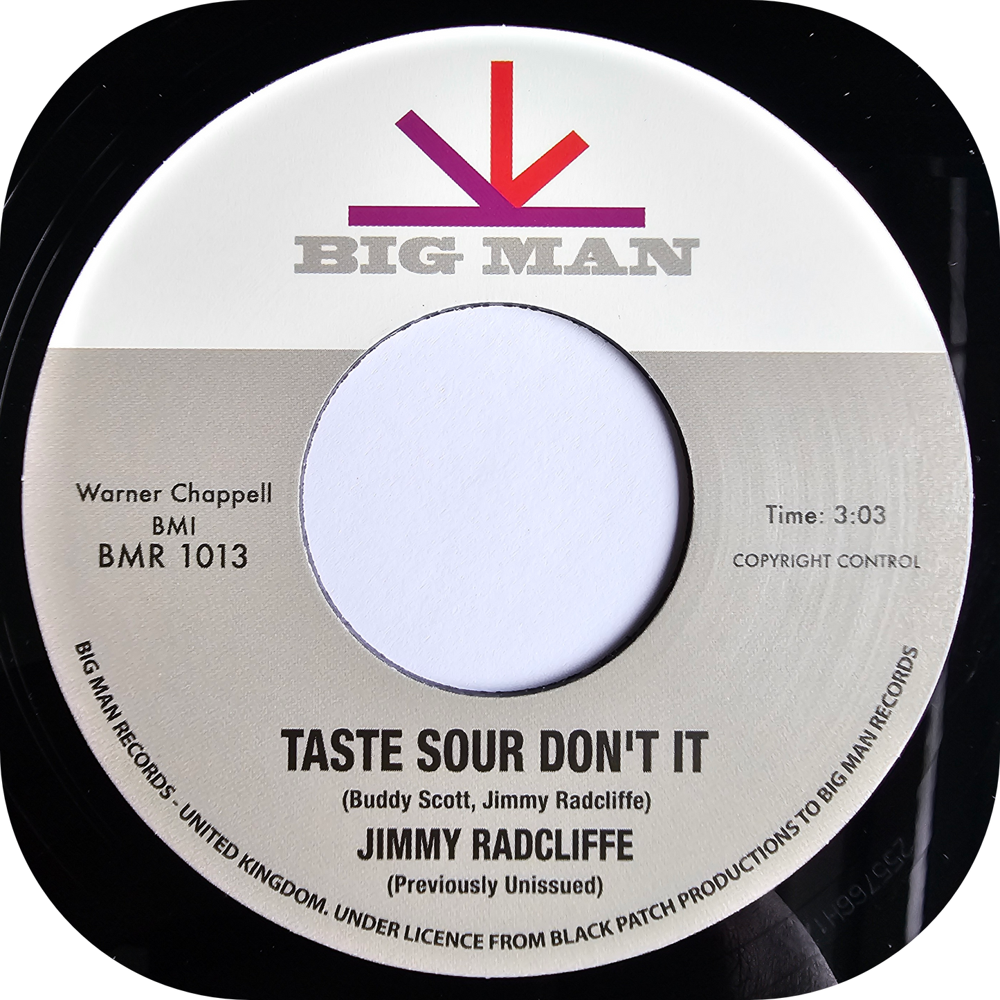 Jimmy Radcliffe - Tastes Sour Don't It - Big Man