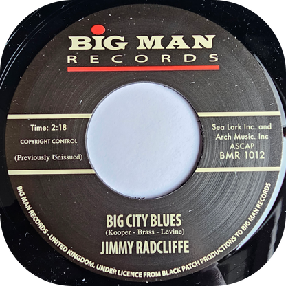 Jimmy Radcliffe - Big City Blues - Big Man