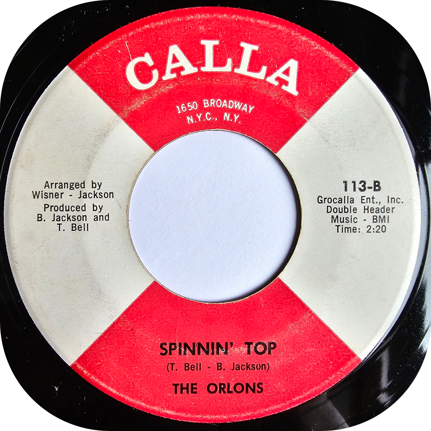 Orlons, The - Spinnin' Top - Calla