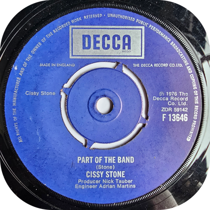 Cissy Stone - Gone But Not Forgotten - Decca