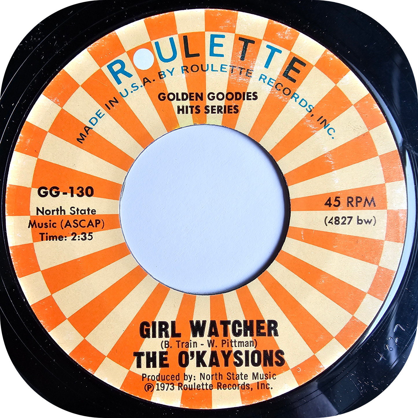 O'Kaysions, The - Girl Watcher - Roulette