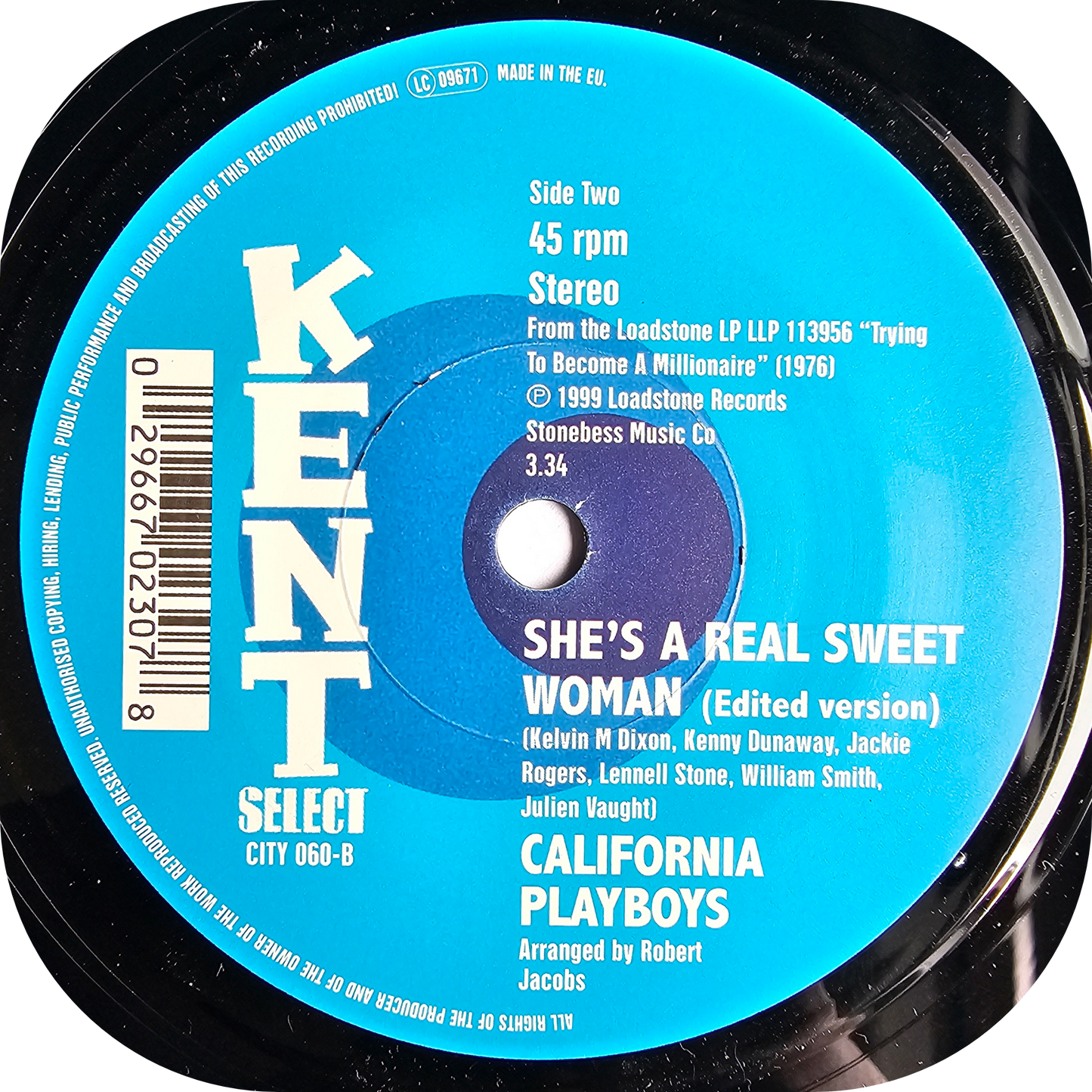 California Playboys - Just Say A Four Letter Word - Kent