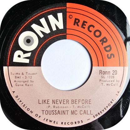 Toussaint McCall - I'm Gonna Make Me A Woman - Ronn