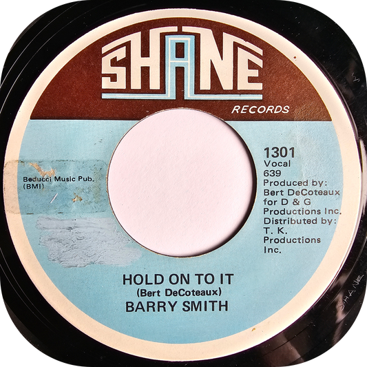 Barry Smith - Hold On To It - Shane